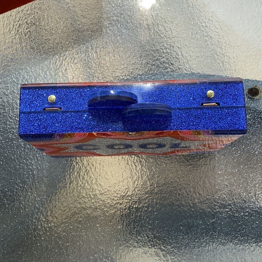 Clutch  acrylic cool - Picture 4 of 7